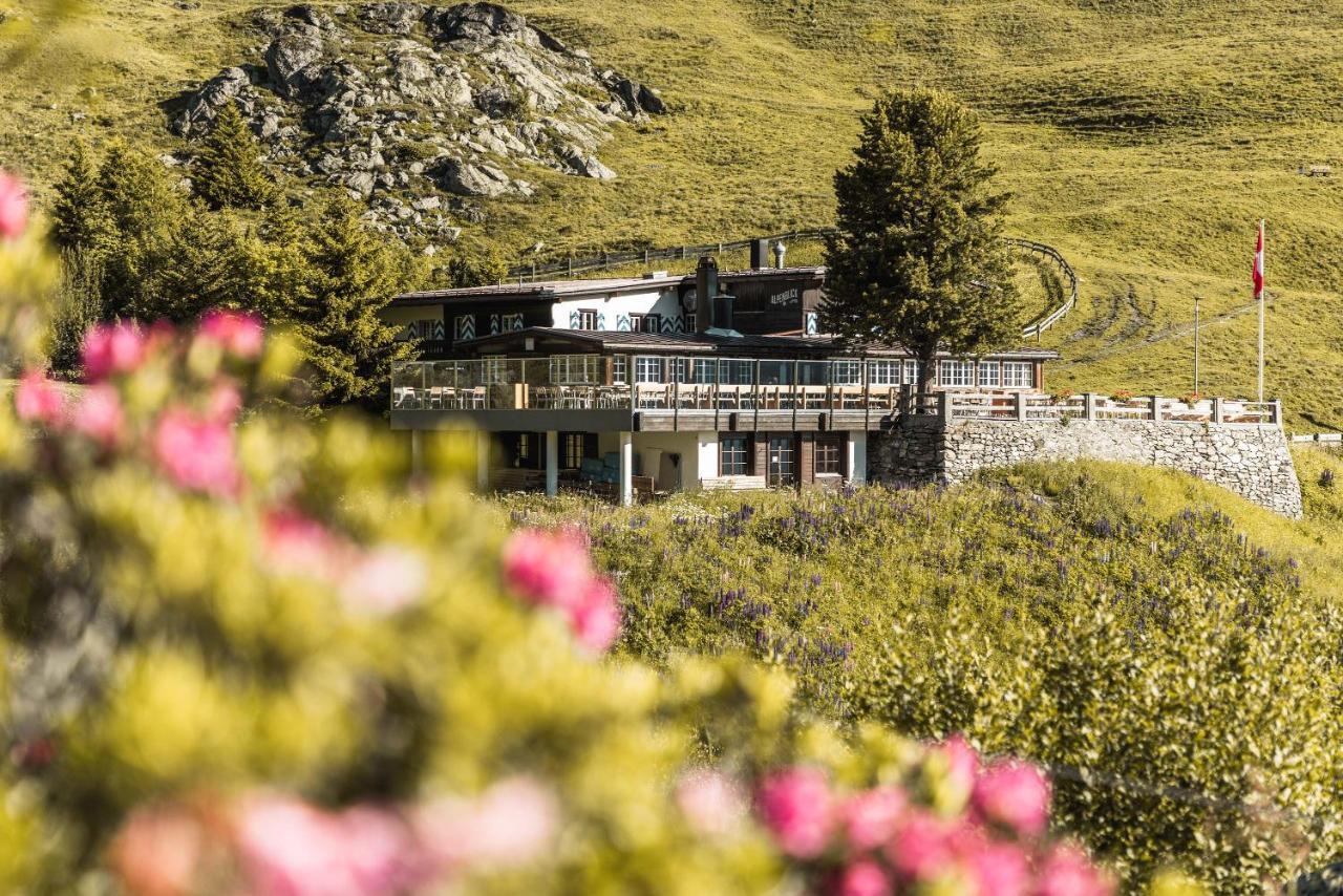 Alpenblick Bergrestaurant&Hotel Arosa Exterior foto