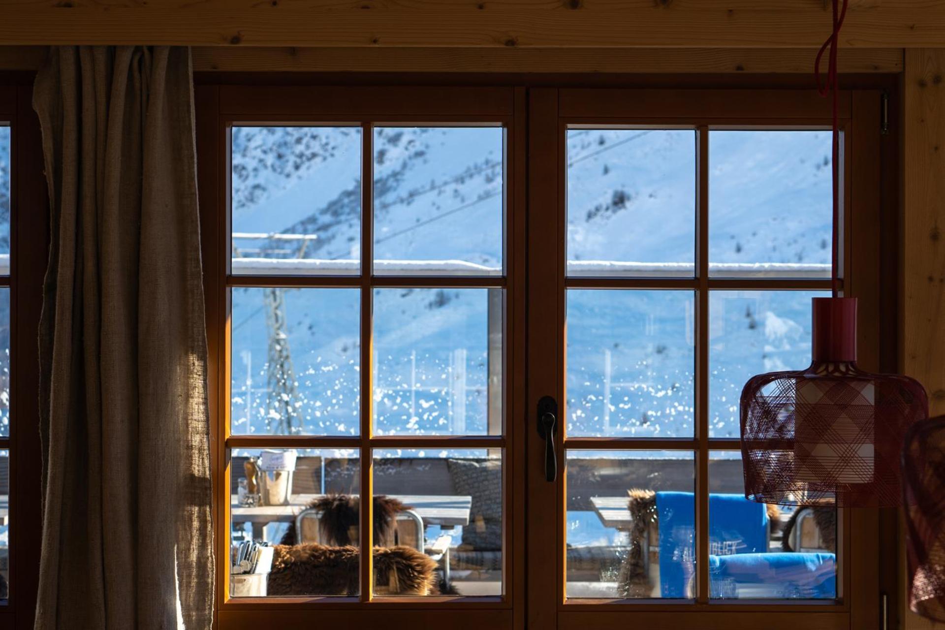 Alpenblick Bergrestaurant&Hotel Arosa Exterior foto